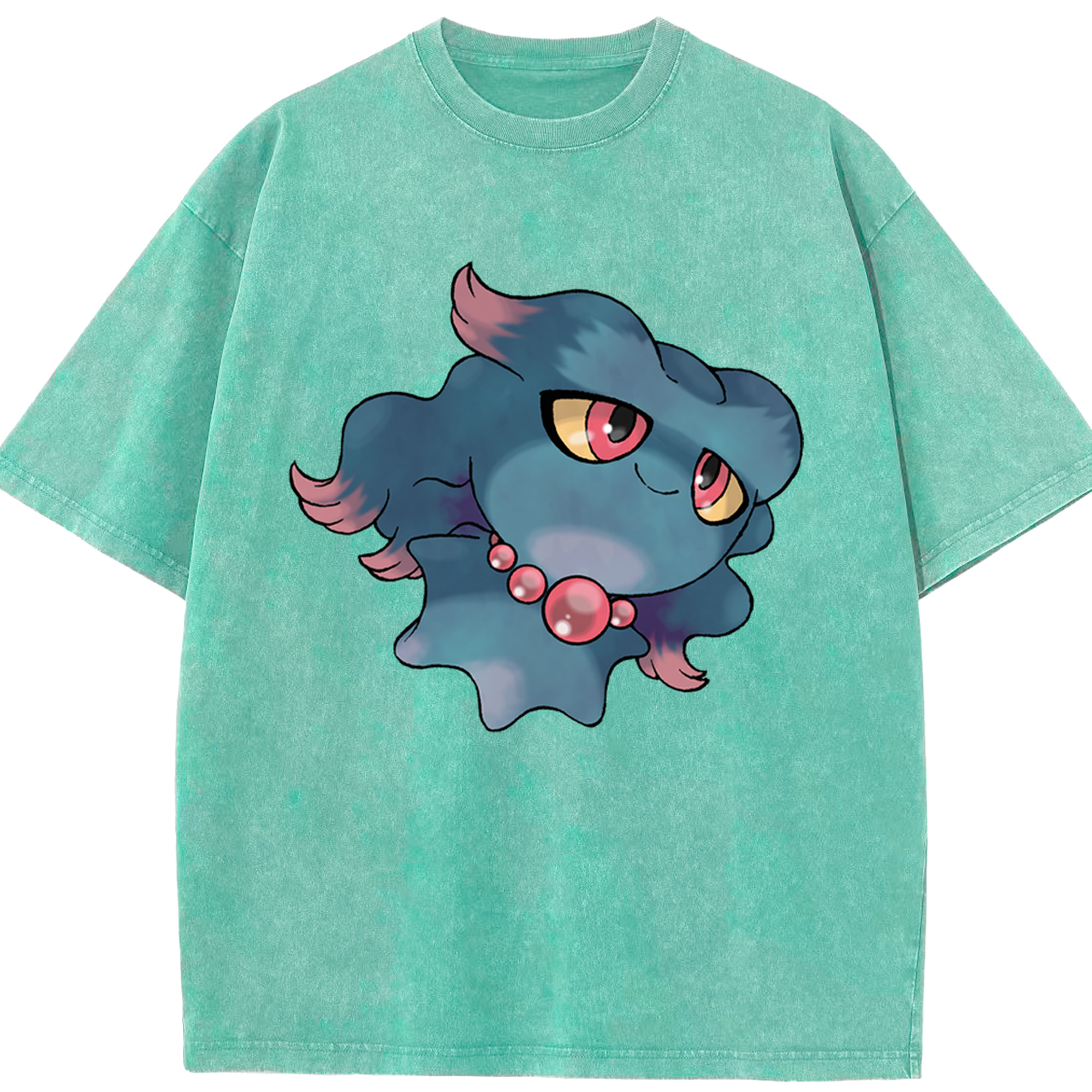 （画像用） ポケットモンスター Pokémon 綿100% ヴィンテージ風 半袖Tシャツ（フロントプリント）